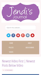 Mobile Screenshot of jendisjournal.com
